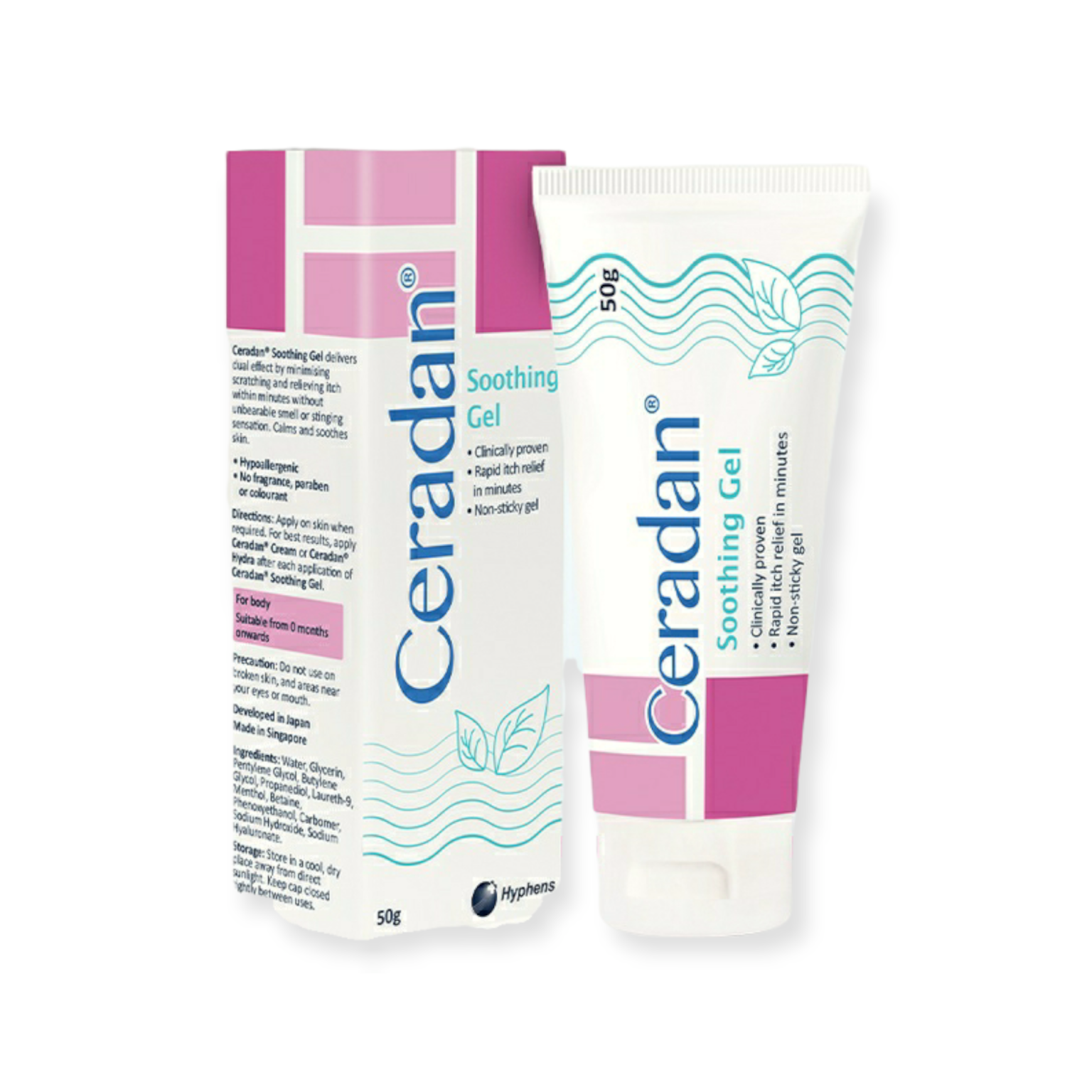 Ceradan Soothing Gel 50g - O'Care Pharmacy